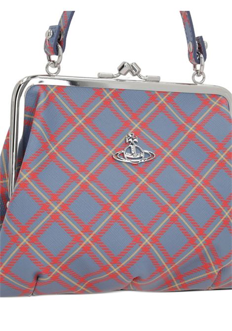 granny frame purse bag woman lisht blue VIVIENNE WESTWOOD | 4B010006W-S0022-K302